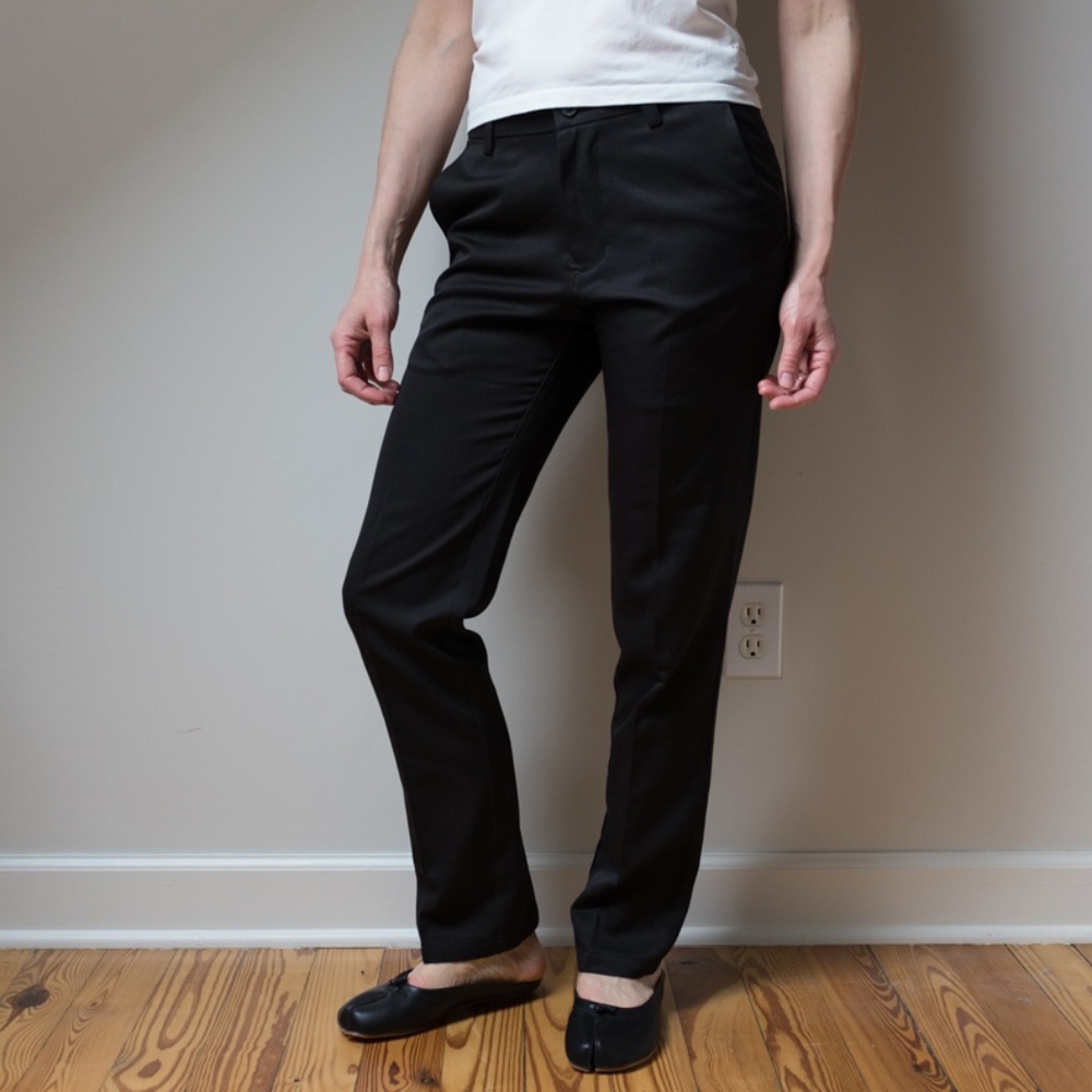 Slouchy trouser pants